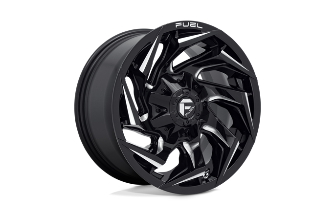Fuel D753 Reaction Gloss Black Milled