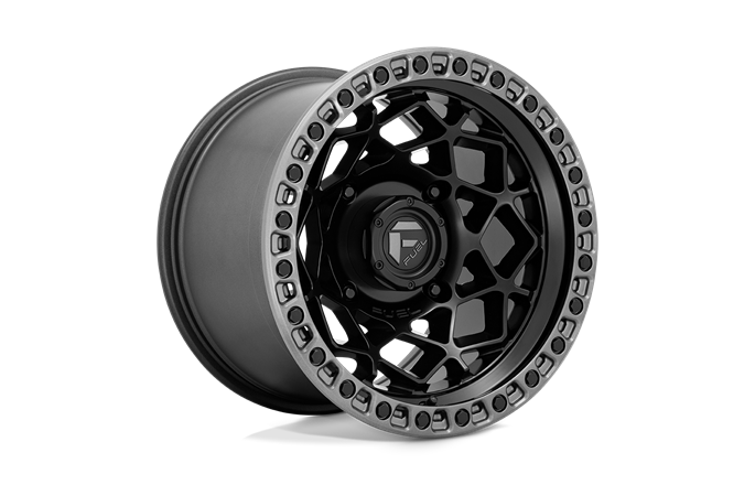 Fuel D783 Unit Utv Matte Black With Gunmetal Ring