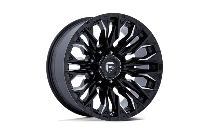 Fuel D803 Flame Gloss Black Milled