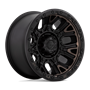 Fuel D824 Traction Matte Black With Double Dark Tint