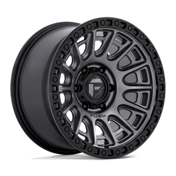 Fuel D835 Cycle Matte Gunmetal With Black Ring