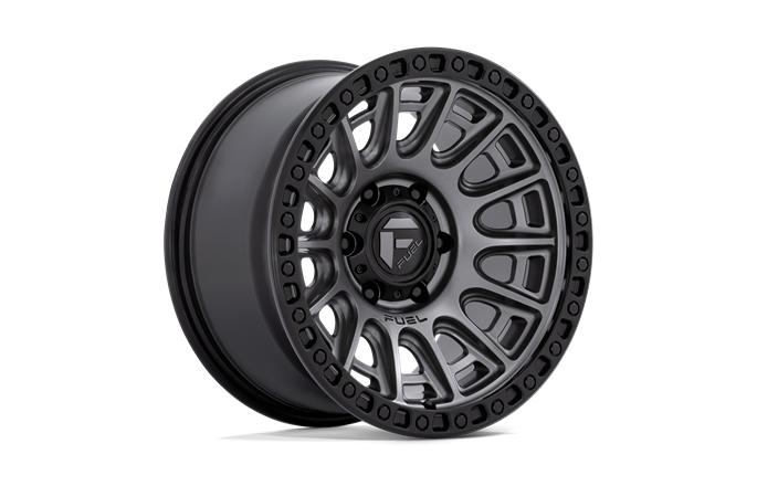 Fuel D835 Cycle Matte Gunmetal With Black Ring
