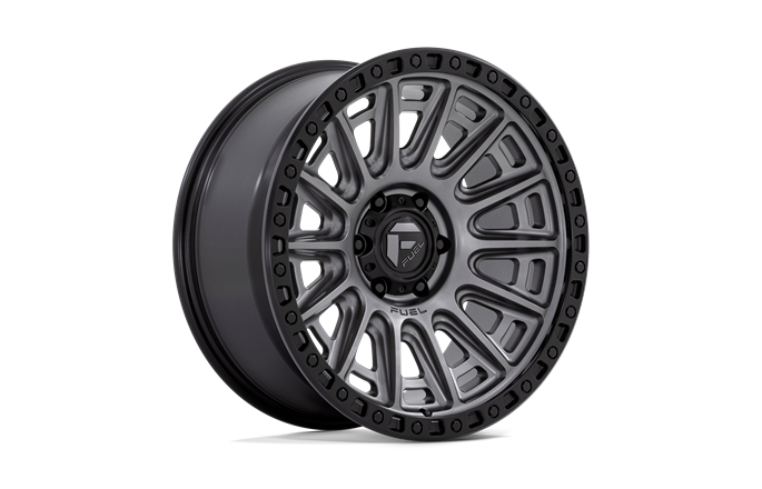 Fuel D835 Cycle Matte Gunmetal With Black Ring