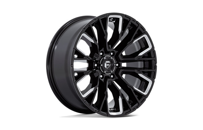 Fuel D849 Rebar Gloss Black Milled