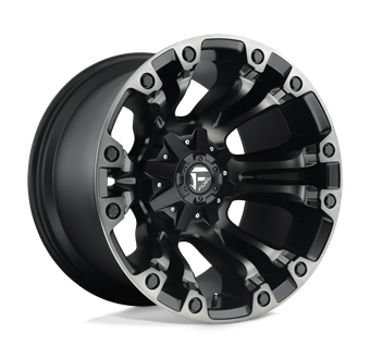 Fuel D851 Vapor Matte Black Gray Tint
