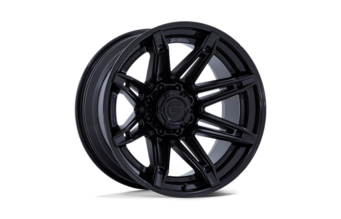 Fuel FC401 Brawl Matte Black With Gloss Black Lip
