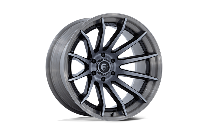 Fuel FC403 Burn Gloss Black With Brushed Gray Tint Face & Lip