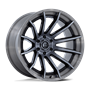 Fuel FC403 Burn Gloss Black With Brushed Gray Tint Face & Lip