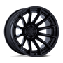 Fuel FC403 Burn Matte Black With Gloss Black Lip