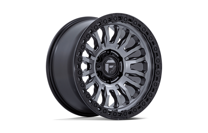 Fuel FC857 Rincon Matte Gunmetal With Black Lip