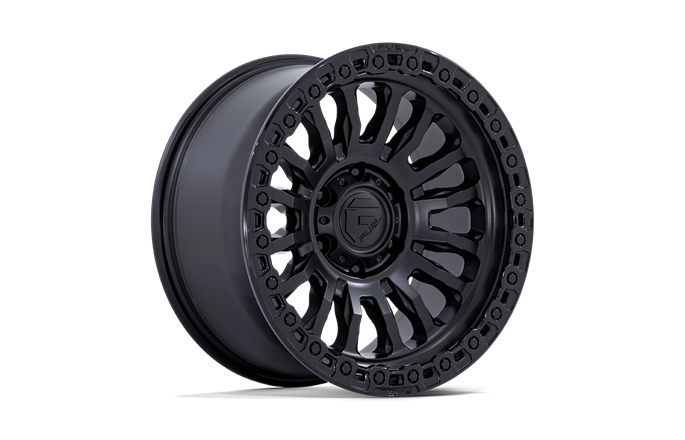 Fuel FC857 Rincon Matte Black With Gloss Black Lip