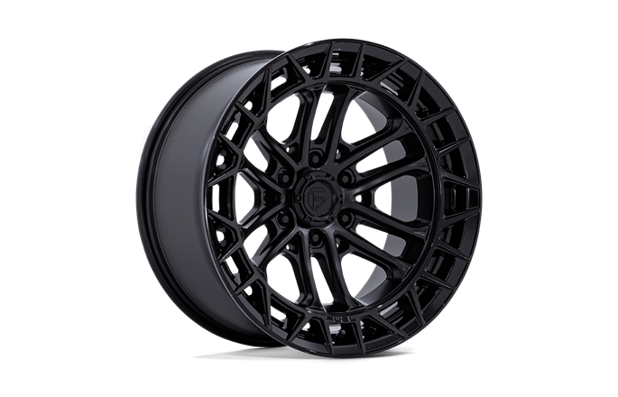 Fuel FC874 Celsius Matte Black W/ Gloss Black Lip