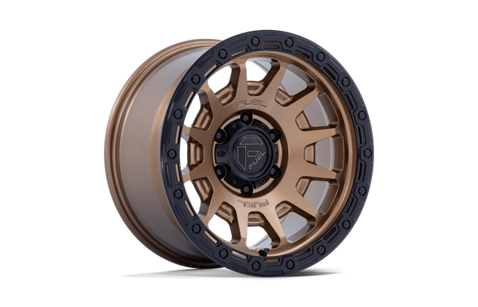 Fuel FC884 Fortress Matte Bronze With Gloss Black Lip