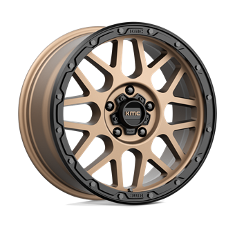 KMC KM535 Grenade Off-Road Matte Bronze Matte Black Lip