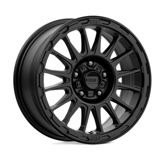 KMC KM542 Impact Satin Black