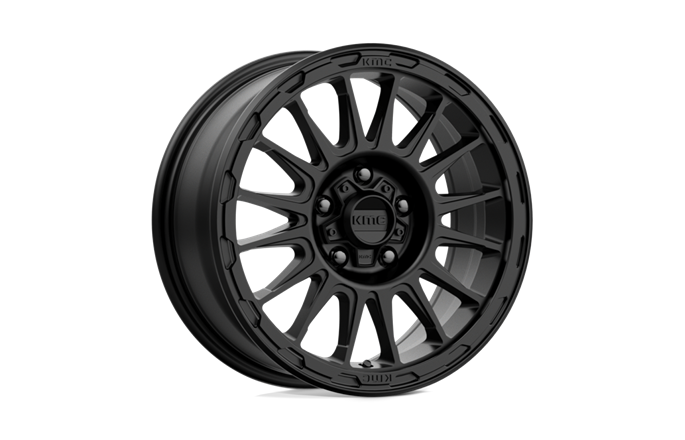 KMC KM542 Impact Satin Black