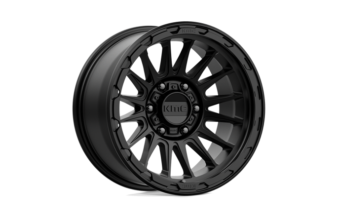 KMC KM542 Impact Satin Black
