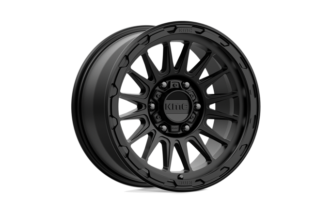 KMC KM542 Impact Satin Black