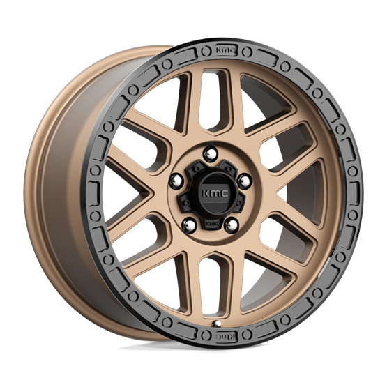 KMC KM544 Mesa Matte Bronze With Black Lip 9X18 5/150 ET25 CB110,1