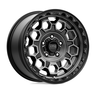 KMC KM545 Trek Satin Black With Gray Tint
