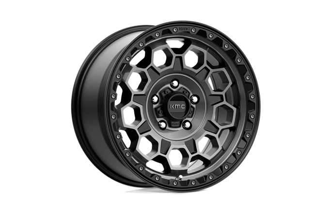 KMC KM545 Trek Satin Black With Gray Tint