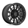 KMC KM547 Carnage Satin Black With Gray Tint