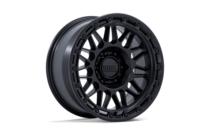 KMC KM555 Attack Matte Black