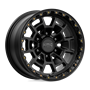KMC KM718 Summit Satin Black
