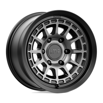 KMC KM719 Canyon Satin Black With Gray Tint