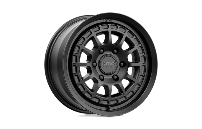 KMC KM719 Canyon Satin Black