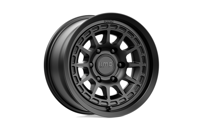 KMC KM719 Canyon Satin Black
