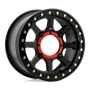KMC KS234 Addict 2 Beadlock Satin Black