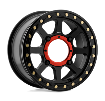 KMC KS234 Addict 2 Beadlock Satin Black