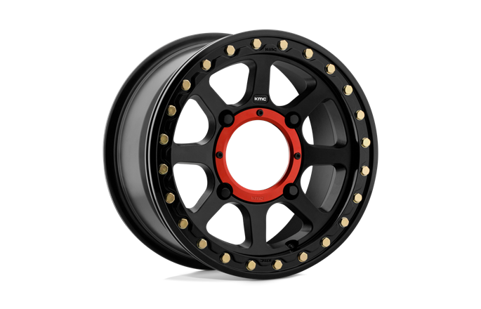 KMC KS234 Addict 2 Beadlock Satin Black