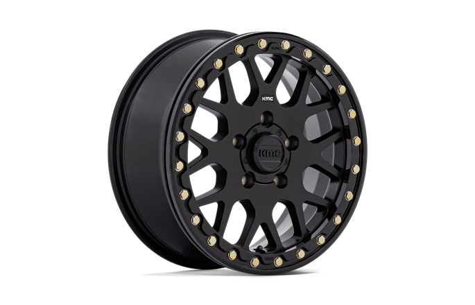 KMC KS235 Grenade Beadlock Satin Black