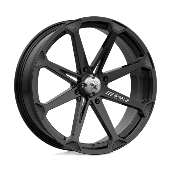 MSA Offroad Wheels M12 Diesel Gloss Black 7X20 4/156 ET10 CB132,0