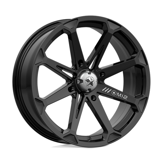 MSA Offroad Wheels M12 Diesel Gloss Black 7X18 4/137 ET10 CB112,1