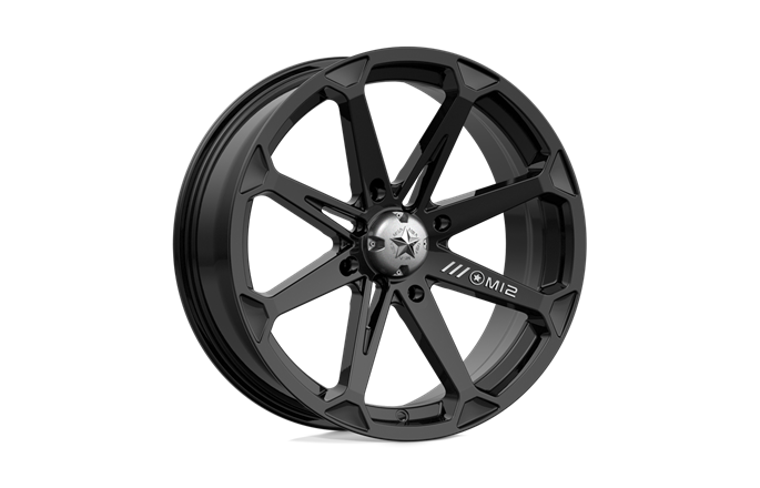 MSA Offroad Wheels M12 Diesel Gloss Black