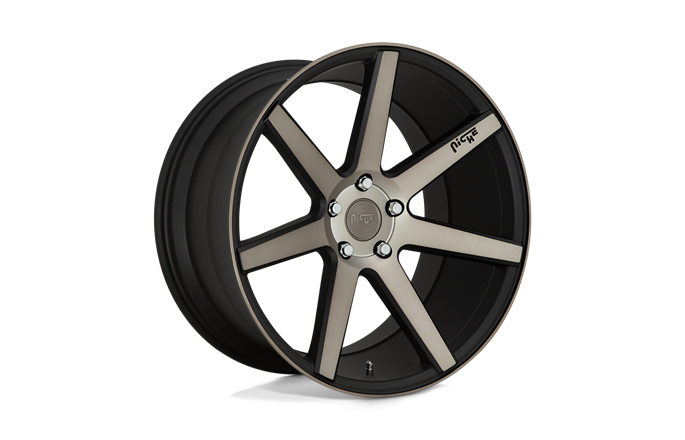 Niche M150 Verona Matte Black Machined