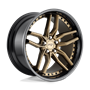 Niche M195 Methos Matte Bronze Black Bead Ring
