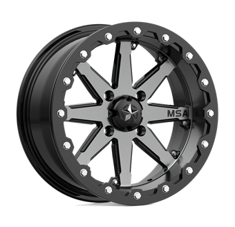 MSA Offroad Wheels M21 Lok Beadlock Charcoal Tint