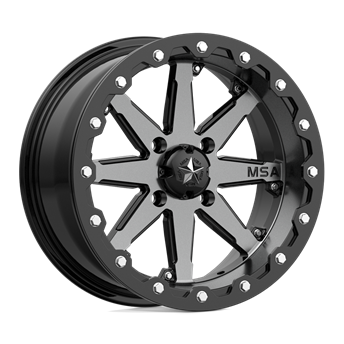 MSA Offroad Wheels M21 Lok Beadlock Charcoal Tint