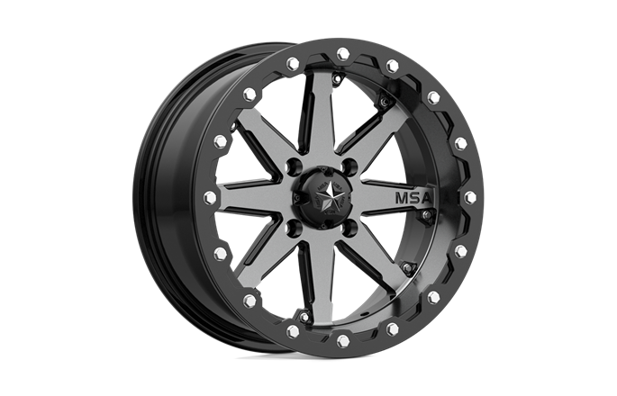 MSA Offroad Wheels M21 Lok Beadlock Charcoal Tint