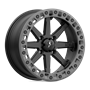 MSA Offroad Wheels M31 Lok2 Beadlock Satin Black Matte Gray Ring
