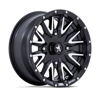 MSA Offroad Wheels M49 Creed Matte Black Machined