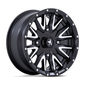 MSA Offroad Wheels M49 Creed Matte Black Machined