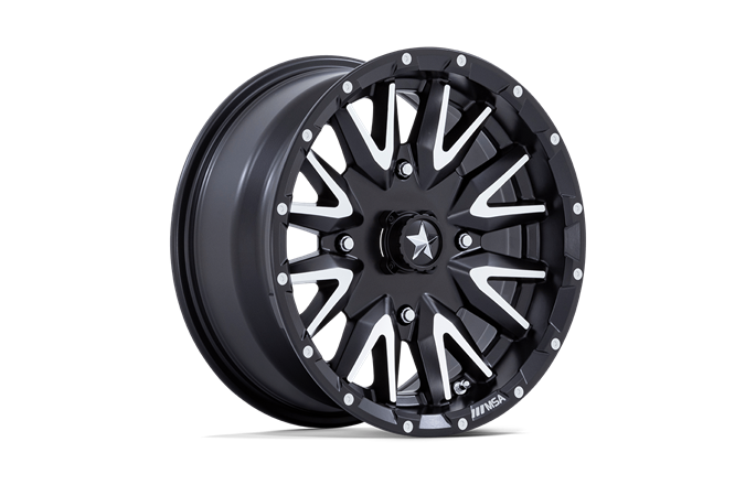 MSA Offroad Wheels M49 Creed Matte Black Machined