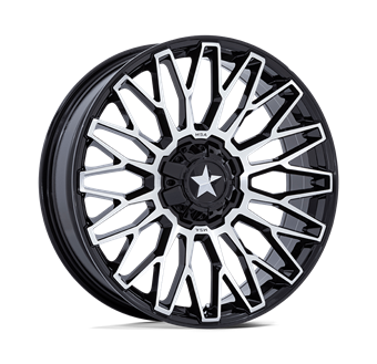 MSA Offroad Wheels M50 Clubber Gloss Black Machined