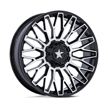 MSA Offroad Wheels M50 Clubber Gloss Black Machined