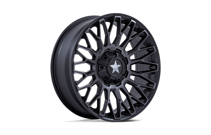 MSA Offroad Wheels M50 Clubber Matte Black Ddt